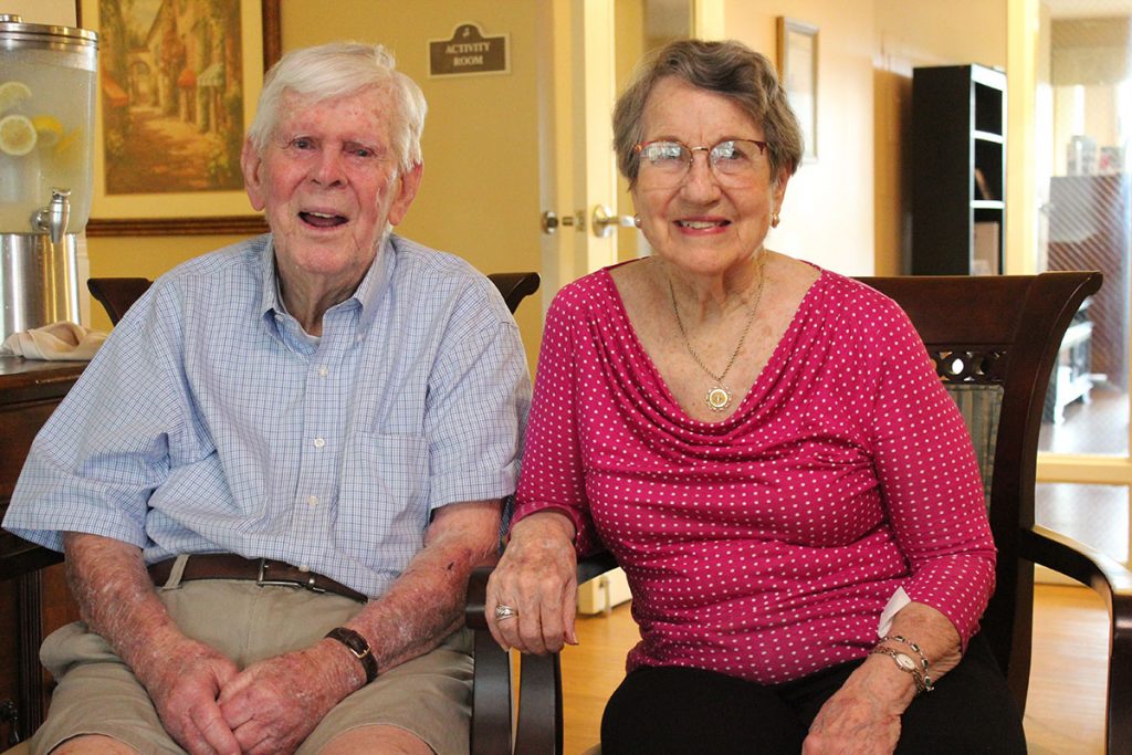 Jimmy and Katherine Monahan at Cypress Village