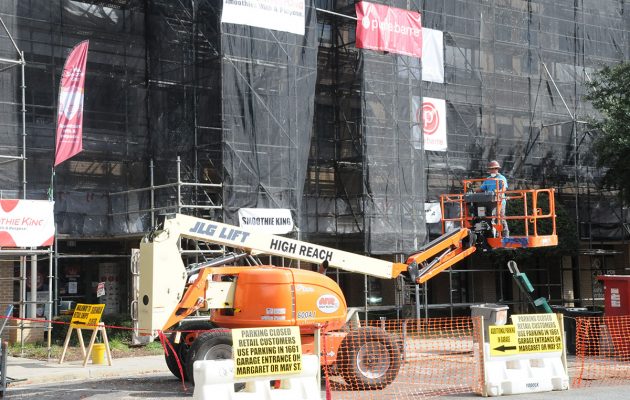 Construction at 1661 brings improvements, irritation Construction at 1661 brings improvements, irritation