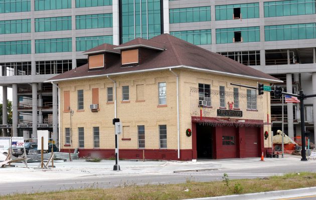 Historic fire station  on path to demolition