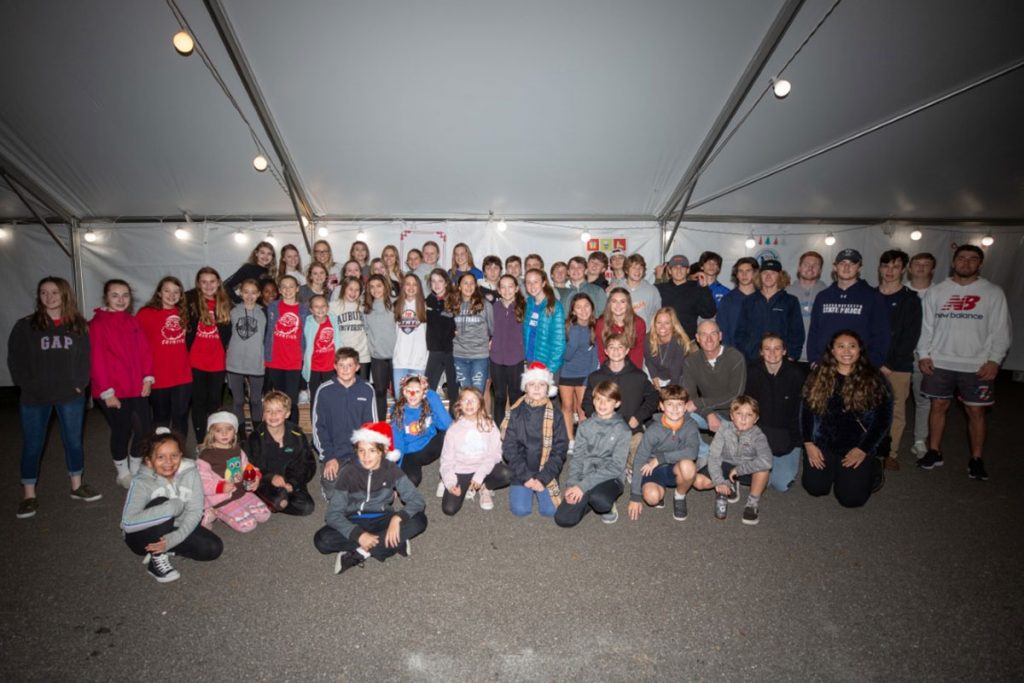 Nearly 400 volunteers came out to help pack the holiday meal bags at Hope for the Holidays, and most were local youth giving back to those in need.
