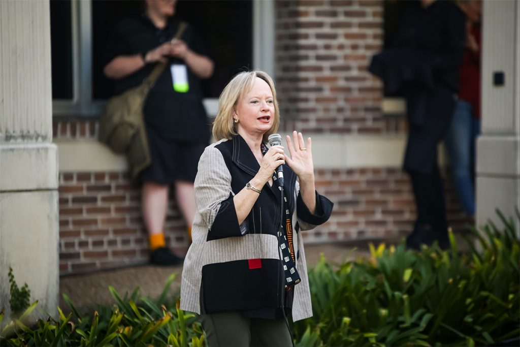 ASN Conference Organizer Jacqueline Cornelius, executive director of the Douglas Anderson School of the Arts Foundation