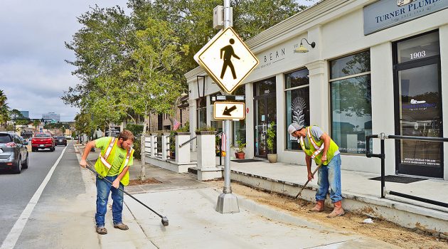 New Hendricks crosswalk brings safety to coffee café patrons