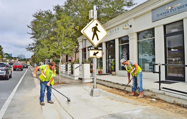 New Hendricks crosswalk brings safety to coffee café patrons