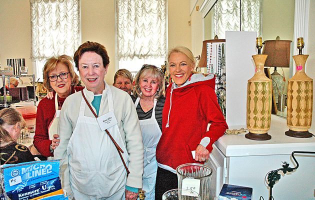 Second-hand items get new life during Garden Club flea market