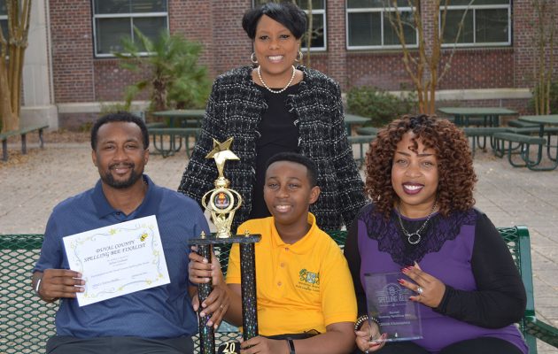 duPont eighth grader wins Duval County spelling bee duPont eighth grader wins Duval County spelling bee