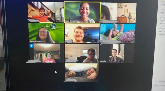 NFSSE students progress through on-line teaching