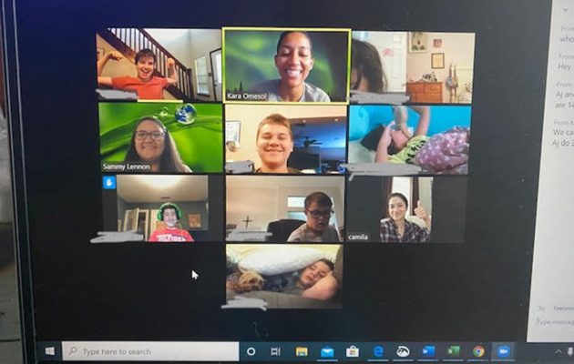 NFSSE students progress through on-line teaching