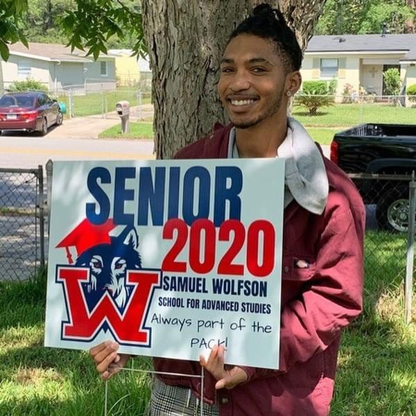 Wolfson senior Tyshawn Illery-Jones