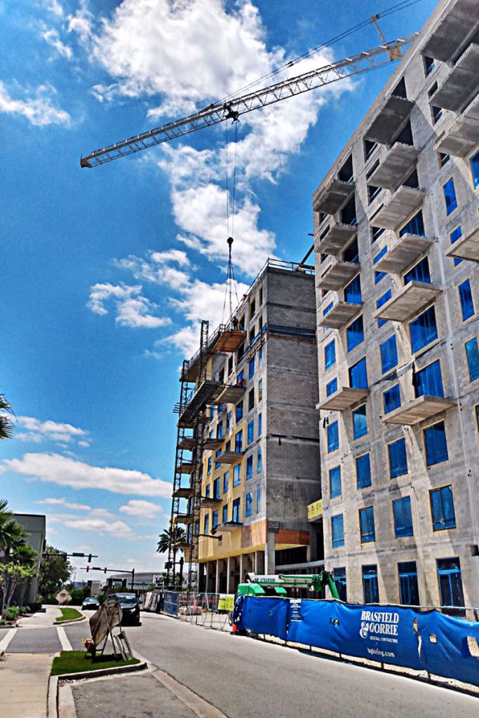 Vista Brooklyn, 200 Riverside Avenue, is shown in mid-May.