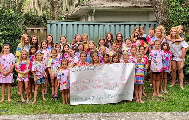 Camp Sunshine shines blessing on Angels for Allison