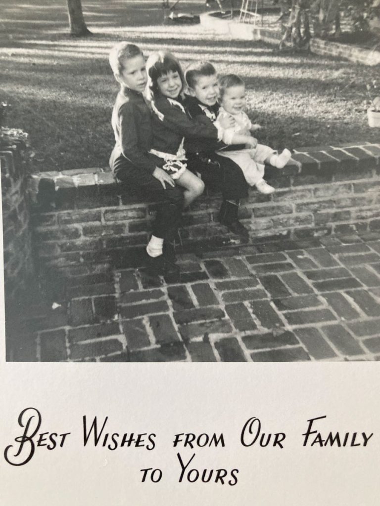 Stephen, Cyndy, Greg, Cliff 1965
