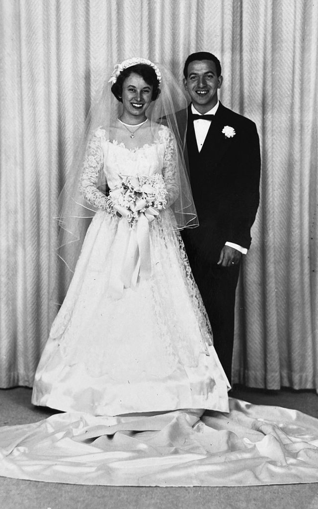 Joseph James Bifano and Joan Rose Schnorr 10-14-50
