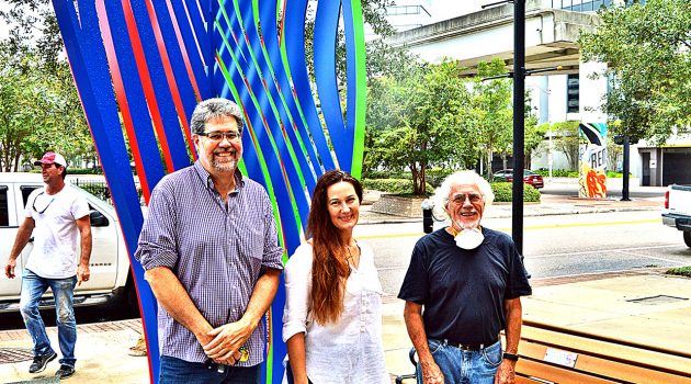 Cultural Council installs fifth sculpture in urban core