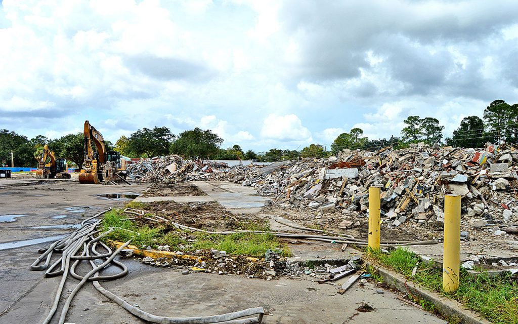 The Bank of America Building, at 840 Edgewood Avenue South, was demolished in September of make way for the Lofts of Murray Hill, a Vestor Companies’ workforce housing project.