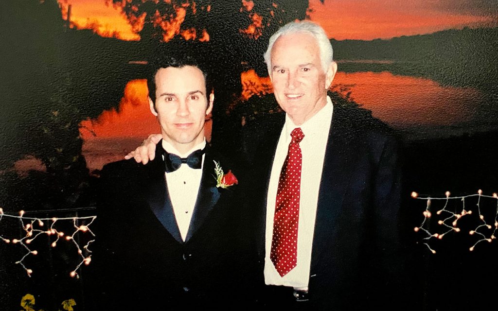 Walter Lee Williams, Jr., and his son, Tripp
