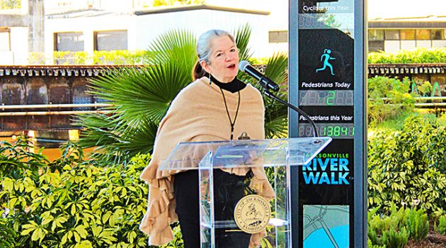 City’s first Eco-Counter dedicated on Northbank Riverwalk