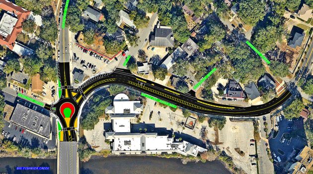 Herschel road work to promote pedestrian safety