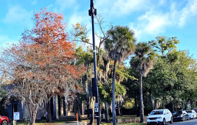 5G poles crop up in Riverside
