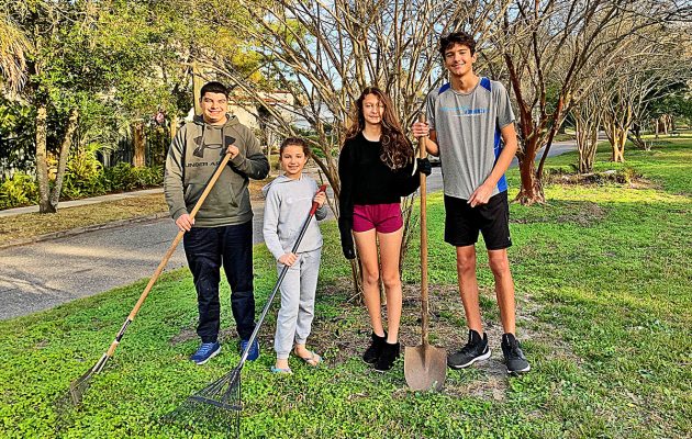 Neighbors keep Avondale median nice and tidy
