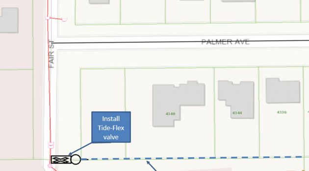 City to install valve to relieve flooding on Palmer Avenue