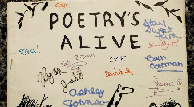 Roses are red, Always be grateful, National Poetry month happens in April