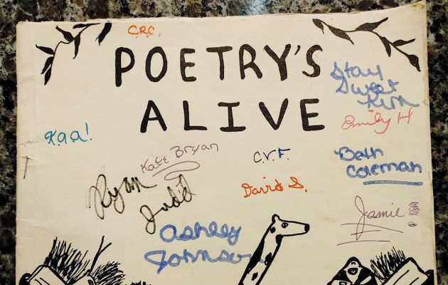 Roses are red, Always be grateful, National Poetry month happens in April