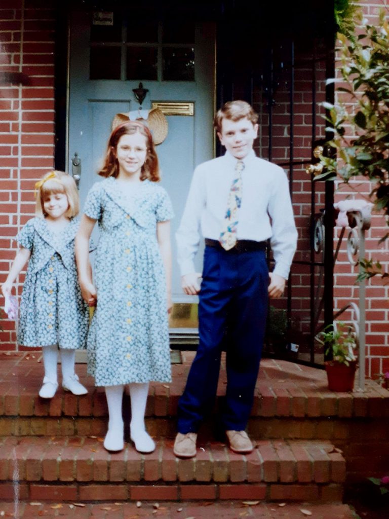 Hannah, Natalie, and Joshua Bachman