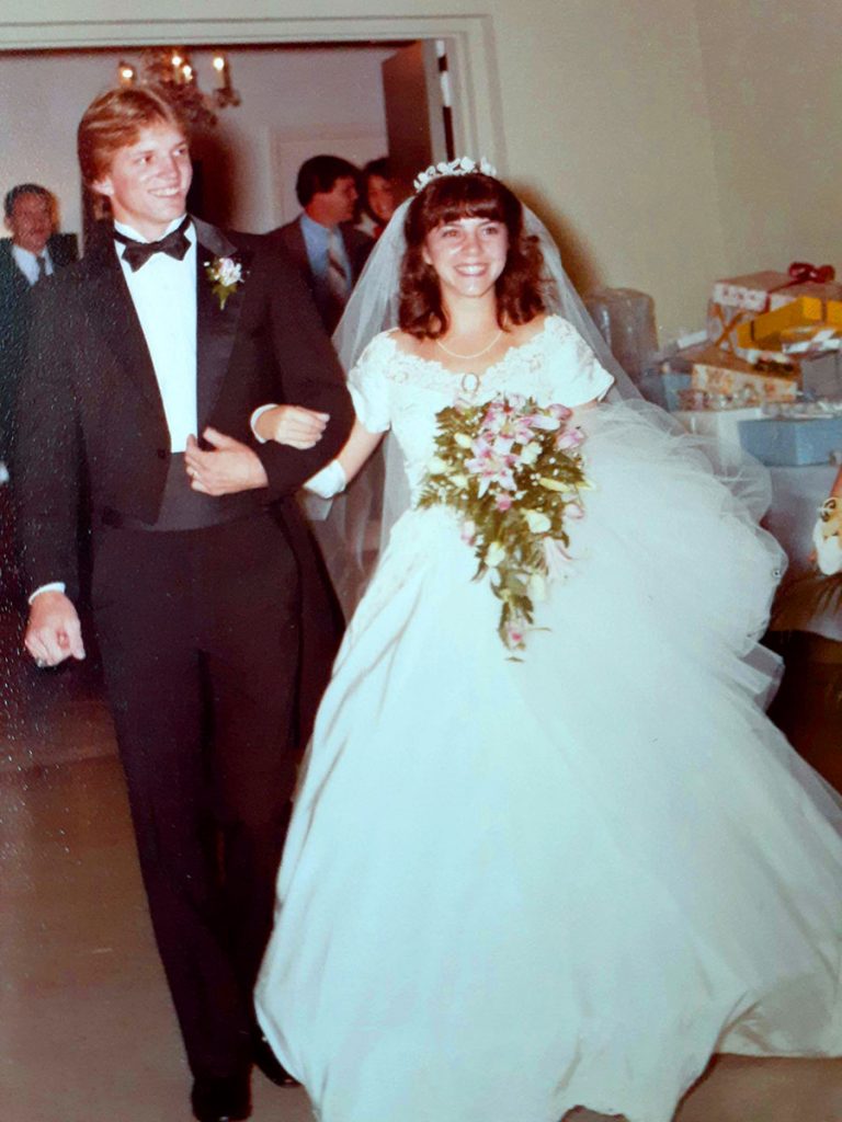 Bob and Melody Bachman September 24, 1982
