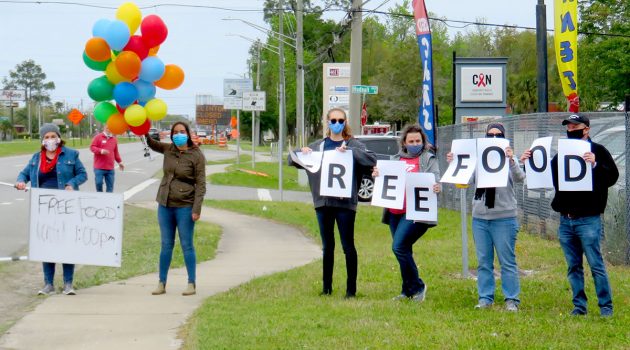 Lutheran Social Services hosts first Saturday food giveaway