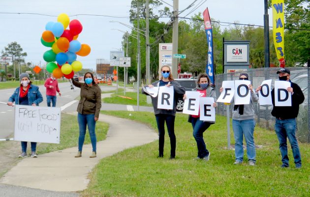 Lutheran Social Services hosts first Saturday food giveaway