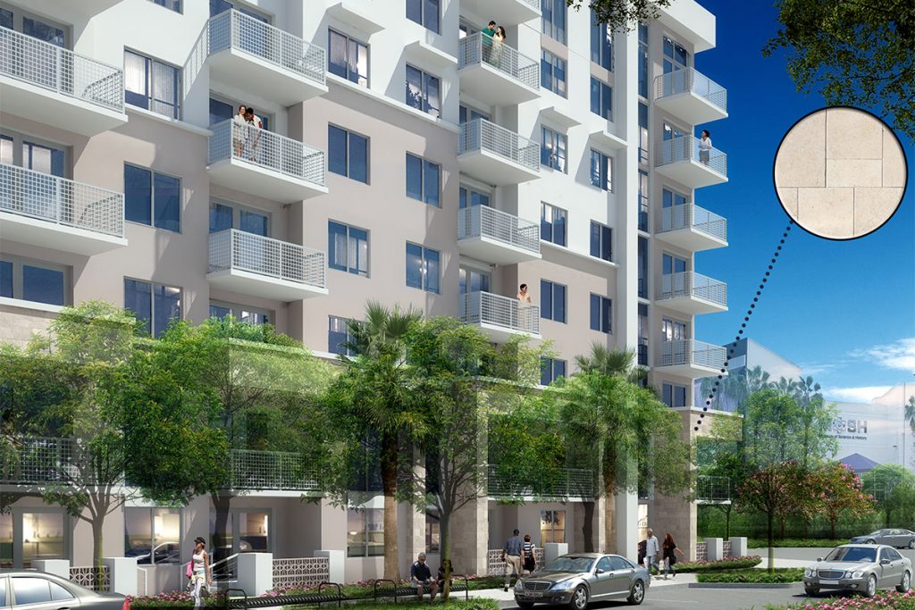 Updated renderings of the East facing façade, the direction facing St. Johns River Park and the Friendship Fountain was a large question mark for DDRB board members. Related Group team members went back to the drawing board and provided relief [or façade projections, versus flat fronted] along this portion of the development along with other measures - to the pleasure of the voting board – and subsequent approval.