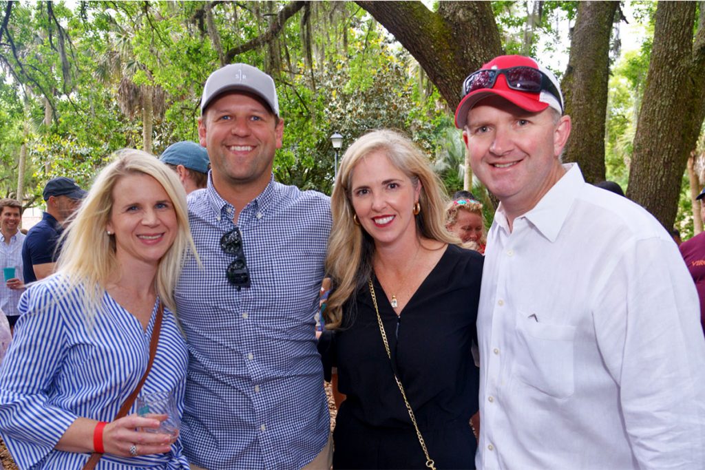 Lauren and Tyler Corn with Andreae and John Shaw