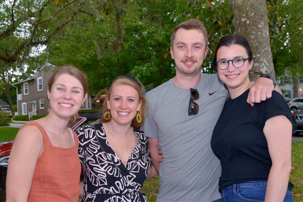 Jenna Jackson with Linzee Ott, Gabe Arceneaux and Jacki Radney