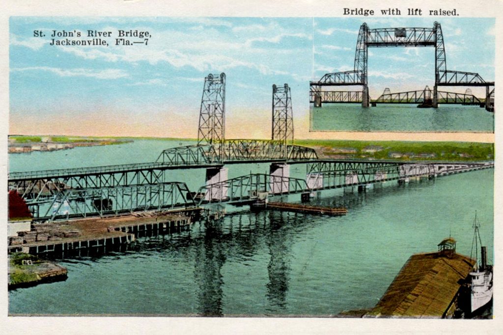 Illustration of St. John's River Bridge