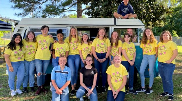 Assumption’s middle school students perform at Rock “OUT” music concert