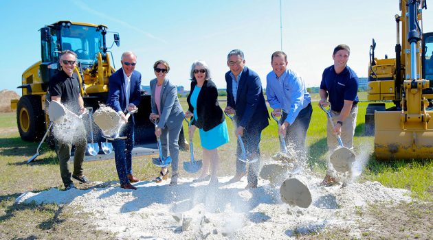 Groundbreaking on RiversEdge