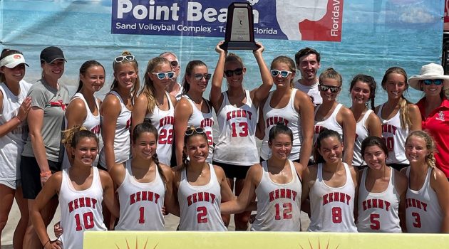Bishop Kenny Girls Beach Volleyball Team takes State Beach Volleyball Runner-Up