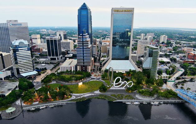 Riverfront Plaza design unveiled, winner chosen for former Landing site