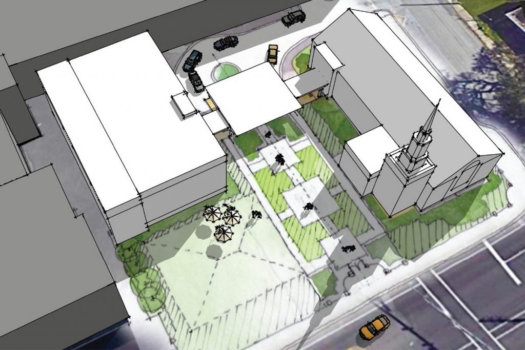 Drawing Courtesy of: Jaycox Architects and studioYVESinc+: Yves Rathle ra ncarb