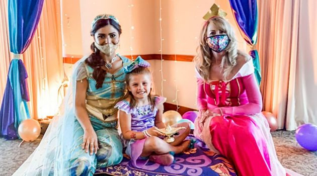 Pretty as a princess… or a Marvel hero