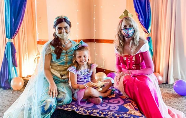 Pretty as a princess… or a Marvel hero