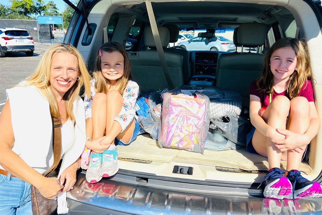 Joy Kettel, Piper Davis, and Chloe Tutt