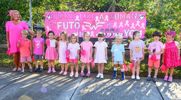 Bittersweet celebration for teacher battling cancer