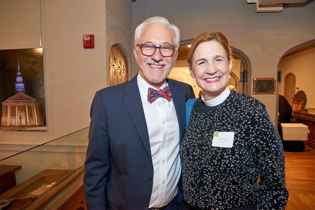 Patrick Kimball with Kate Moorehead