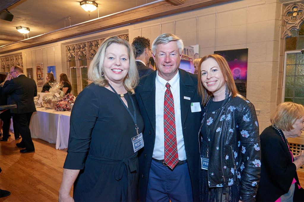 Melissa Ross with Matt Carlucci and Heather Schwyz