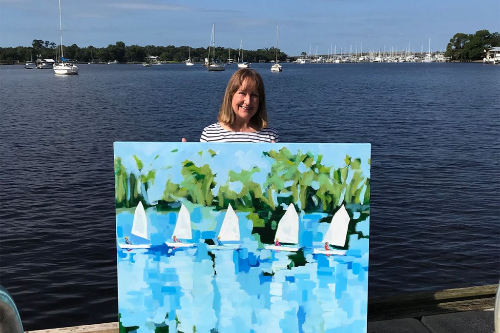 “Sailing Camp II” July 17, 2021 Stinson Park near Ortega Bridge
