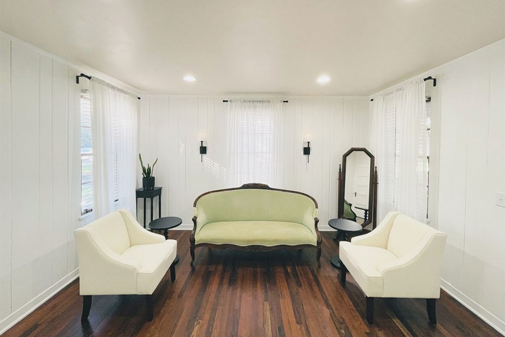 New furnishings adorn the inside of the cottage as seen in this photo (provided by SMPS)