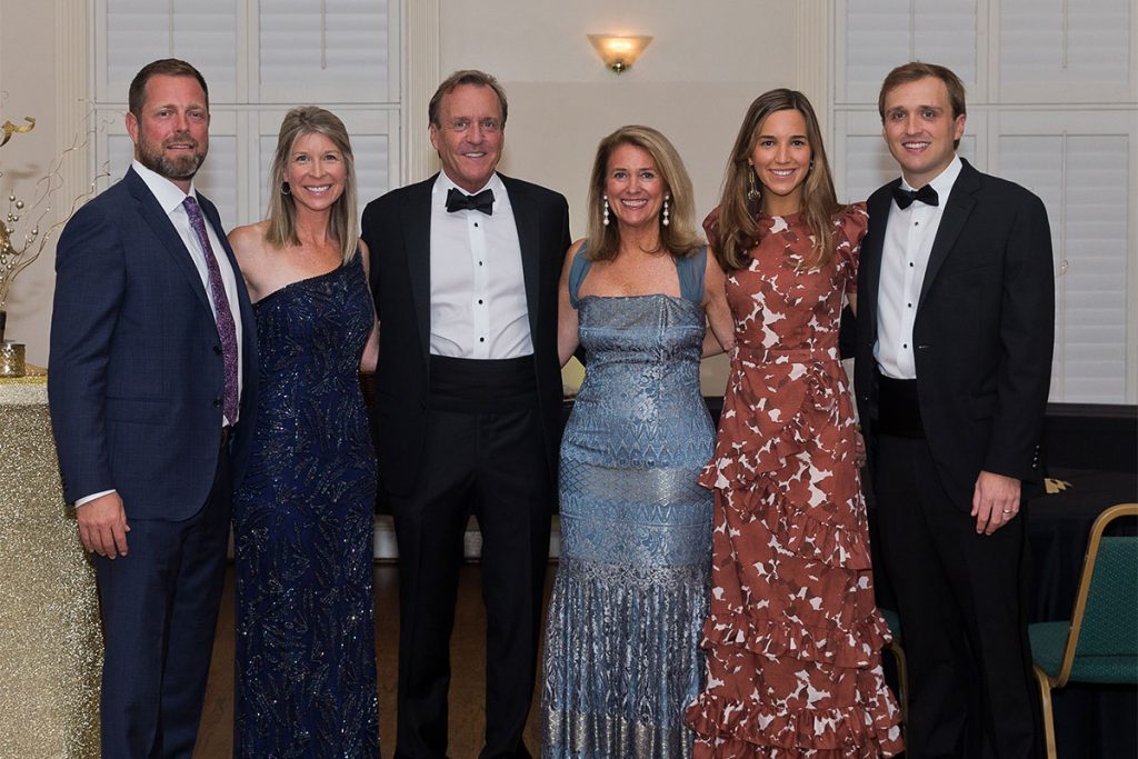 Christian and Angela Cummings with Craig, Cameron, Abigail and Hunter Walker