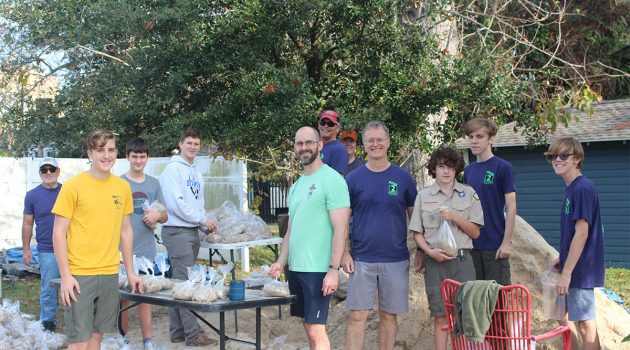 Scouts to the rescue, Troop 2 helps save Luminaria
