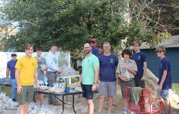 Scouts to the rescue, Troop 2 helps save Luminaria
